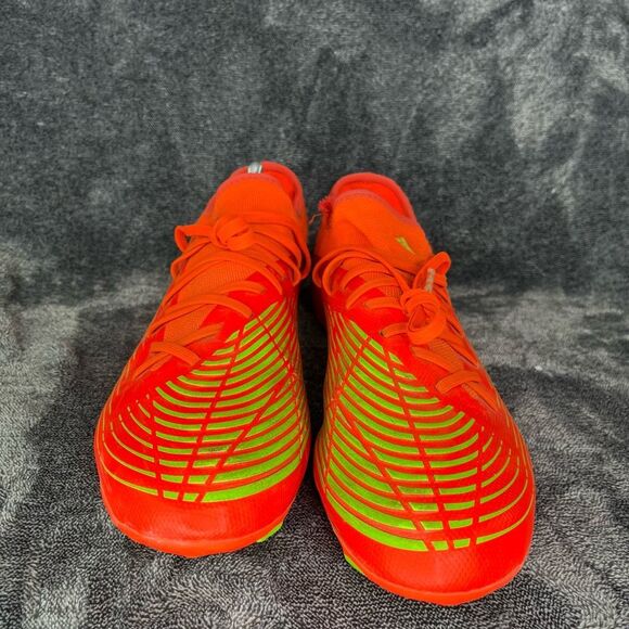 Adidas Predator Edge.3 Low FG Soccer Cleats Orange Green Men Sz 13 - Picture 2 of 8